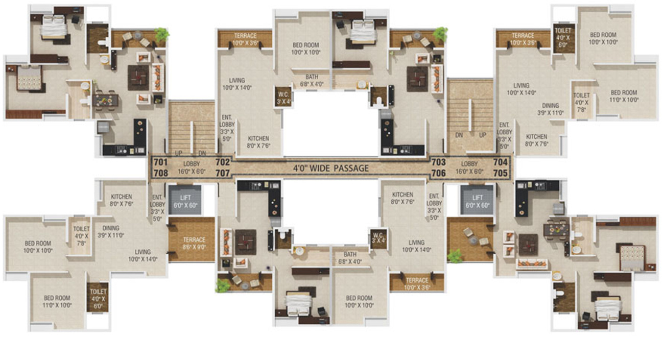 Images for Cluster Plan of Horizon Akanksha Phase 1