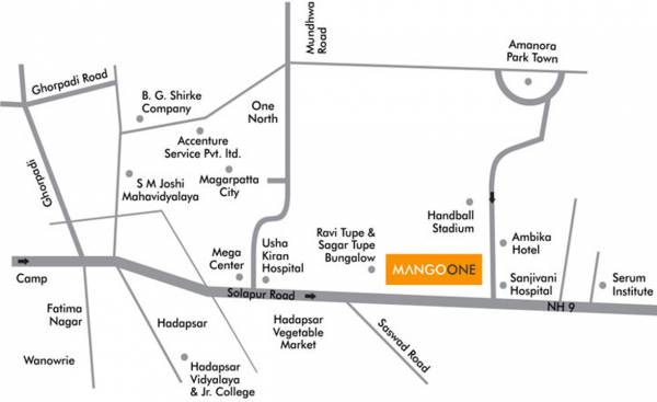 Images for Location Plan of Sanklecha Mango One B
