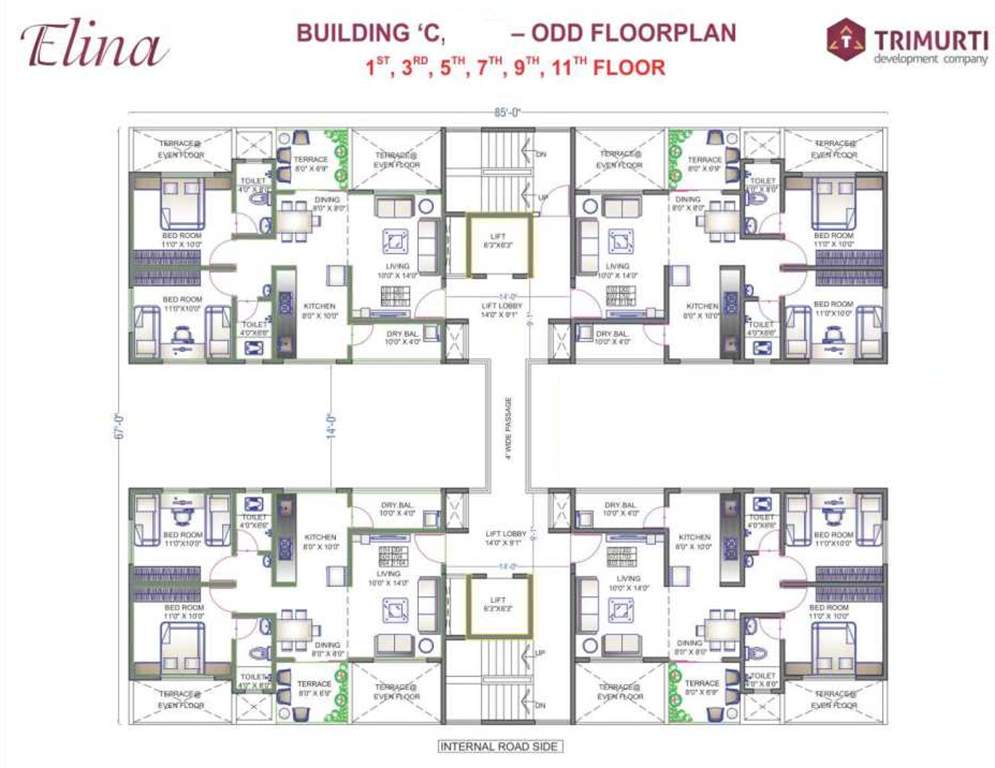 Images for Cluster Plan of Trimurti Elina Phase 1