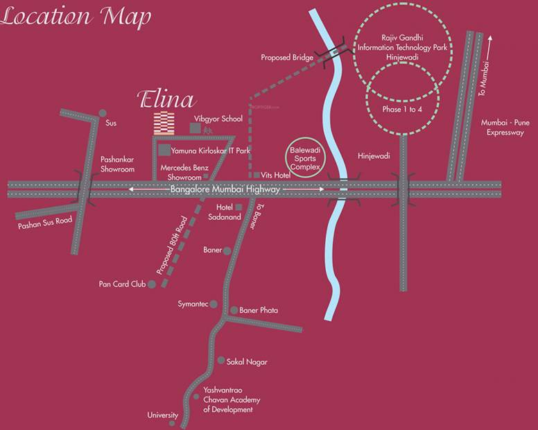 Images for Location Plan of Trimurti Elina Phase 1