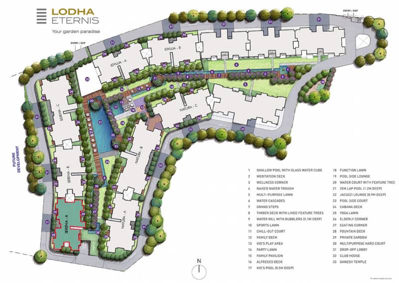 Images for Layout Plan of Lodha Eternis Natura A