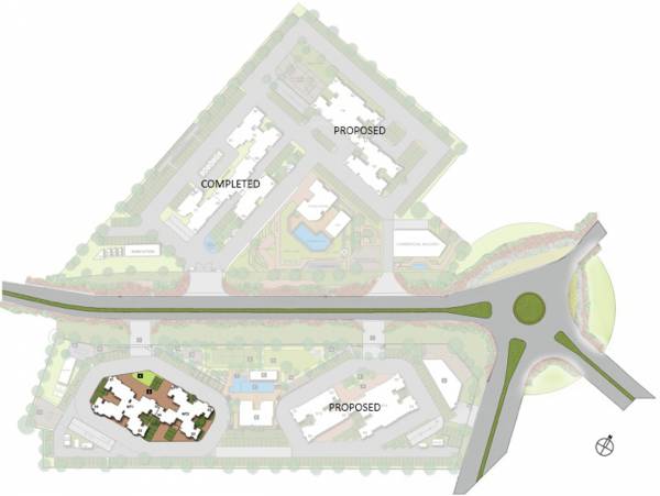Images for Master Plan of TCG The Crown Greens Wing NT1 And NT2