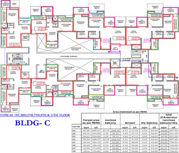 Images for Cluster Plan of Calyx Prakriti C Navyangan