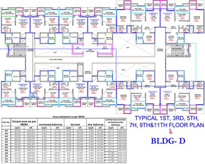  prakriti-d-navyangan Images for Cluster Plan of Calyx Prakriti D Navyangan