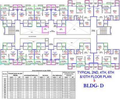  prakriti-d-navyangan Images for Cluster Plan of Calyx Prakriti D Navyangan