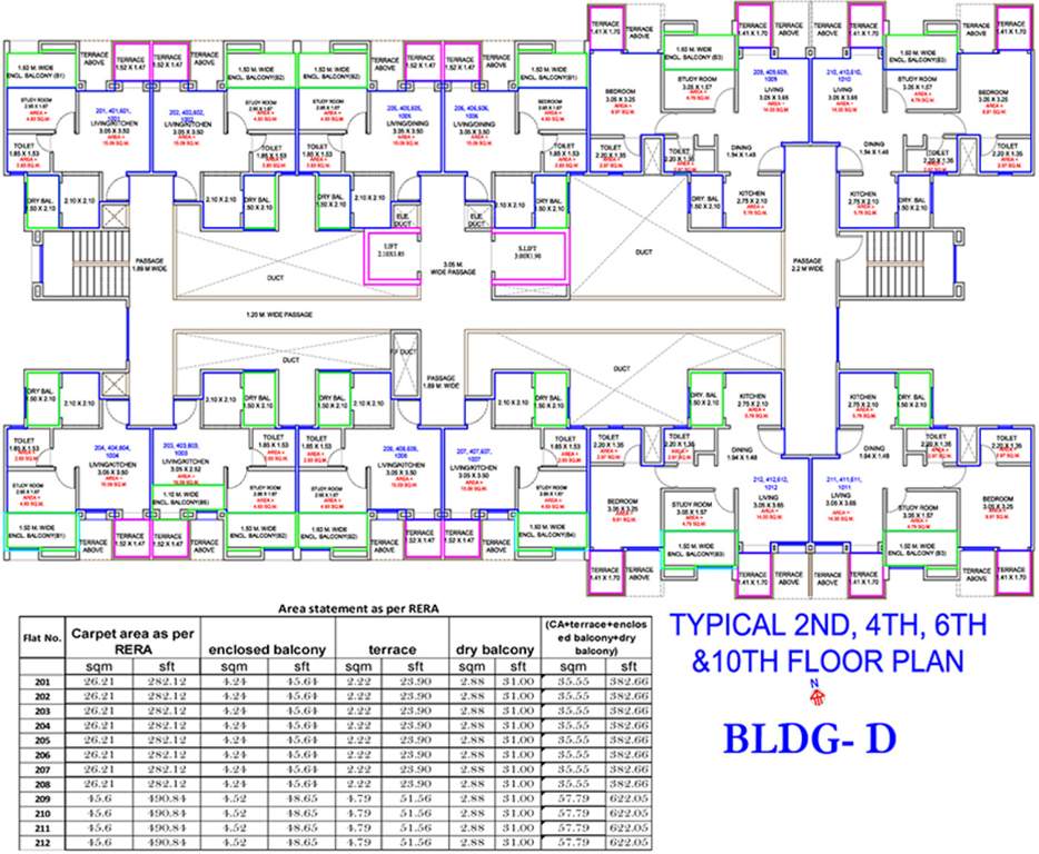  prakriti d navyangan Images for Cluster Plan of Calyx Prakriti D Navyangan