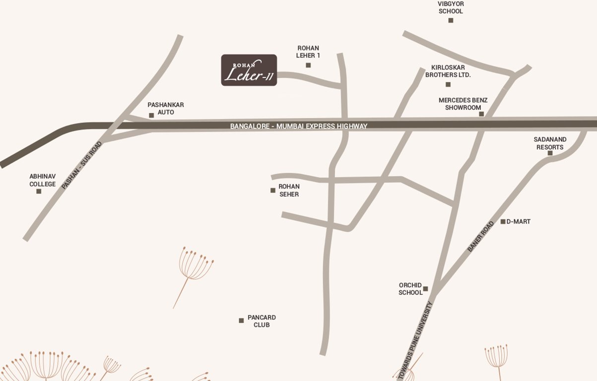 Images for Location Plan of Rohan Leher 2 Wing F G H I J