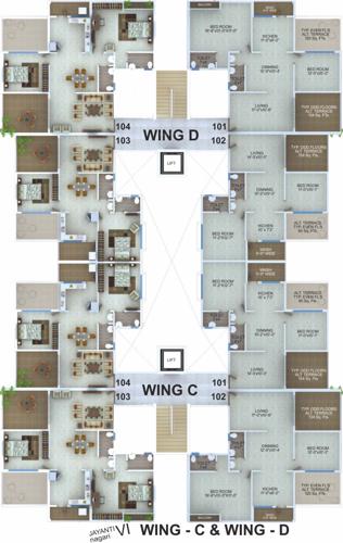Images for Cluster Plan of Abhijit Jayanti Nagari VI