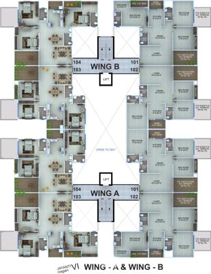 Images for Cluster Plan of Abhijit Jayanti Nagari VI