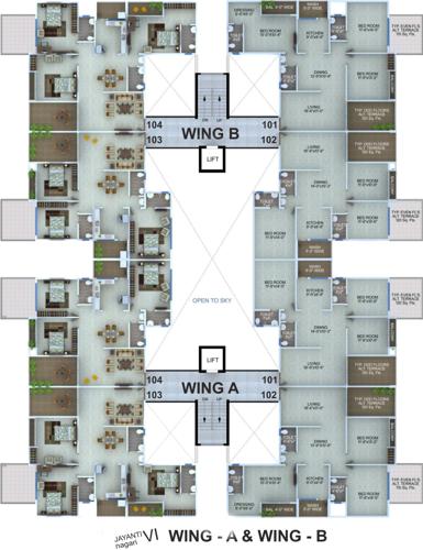 Images for Cluster Plan of Abhijit Jayanti Nagari VI