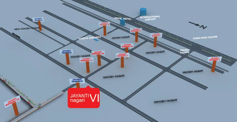 Images for Location Plan of Abhijit Jayanti Nagari VI