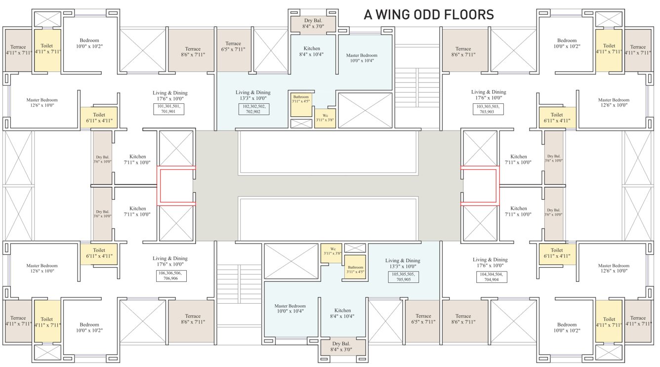Images for Cluster Plan of Nagarkar Natures Blessings Phase I