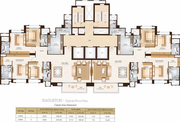 Images for Cluster Plan of Hiranandani Eagleton