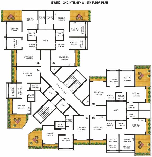 Images for Cluster Plan of Mohan Willows I
