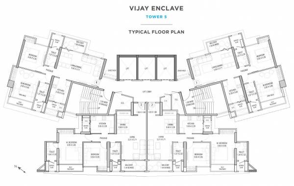 Images for Cluster Plan of Vijay Enclave