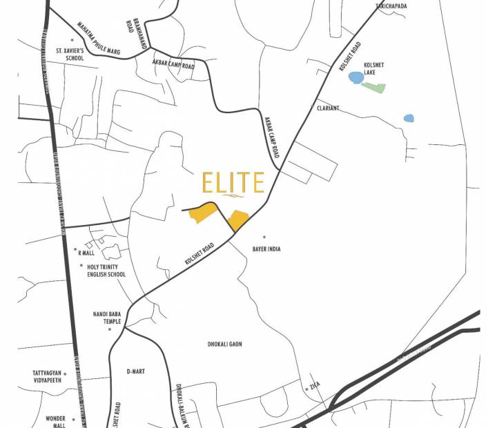 Images for Location Plan of Wadhwa Elite Platina 20
