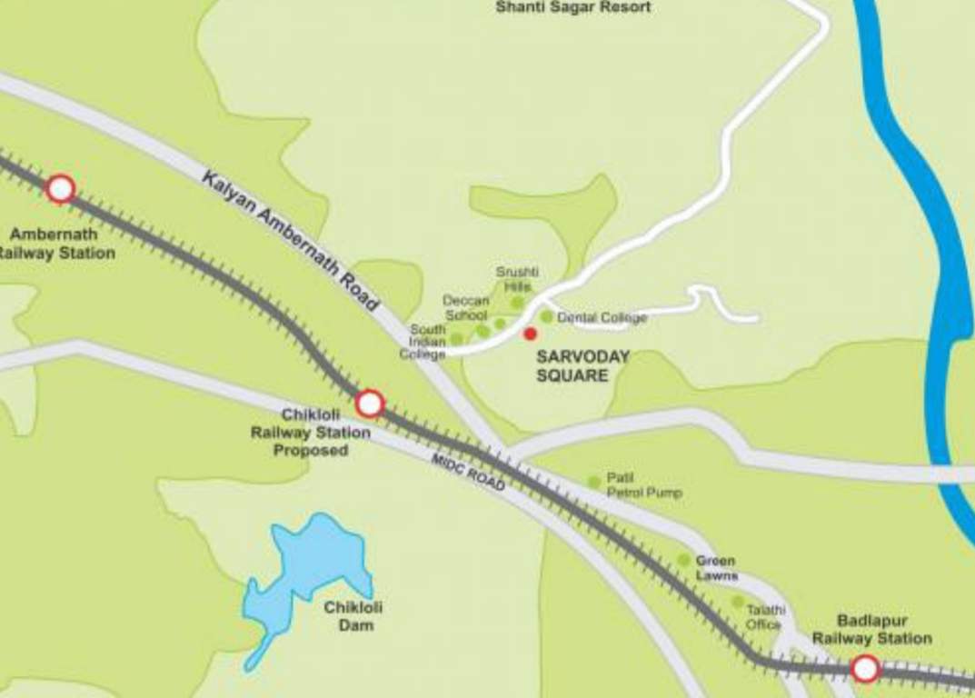 Images for Location Plan of Squarefeet Sarvoday Square