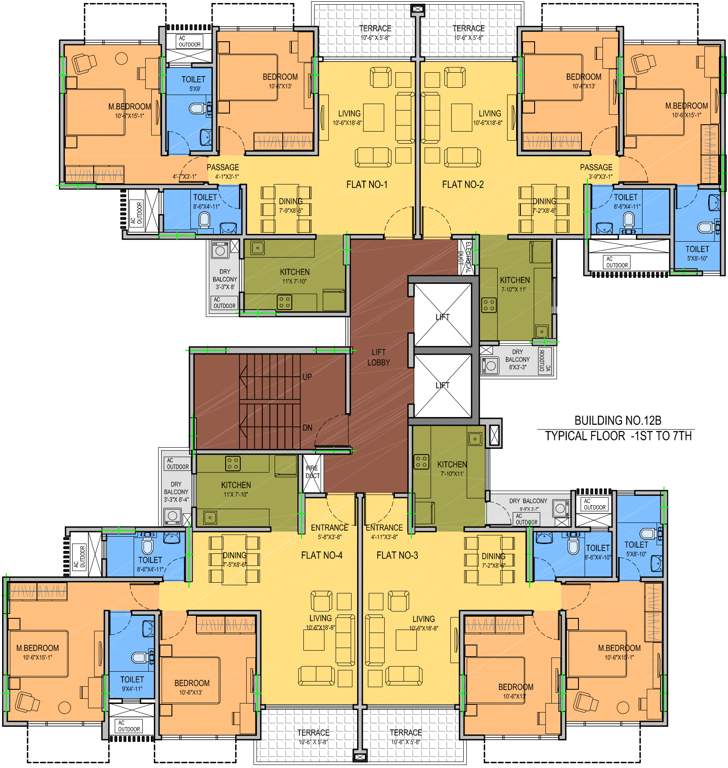 Images for Cluster Plan of Kohinoor City Residential Phase 2 Block 2