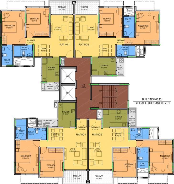 Images for Cluster Plan of Kohinoor City Residential Phase 2 Block 2