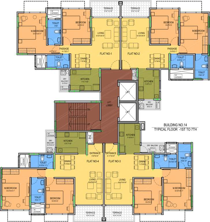 Images for Cluster Plan of Kohinoor City Residential Phase 2 Block 2