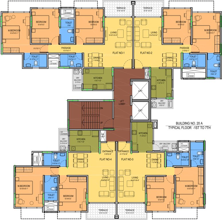 Images for Cluster Plan of Kohinoor City Residential Phase 2 Block 2