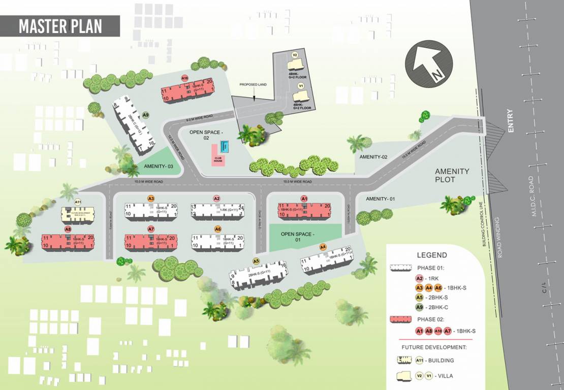 Images for Master Plan of Xrbia Ambi Ph 1