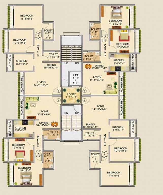 Images for Cluster Plan of Veena Dynasty Ph II