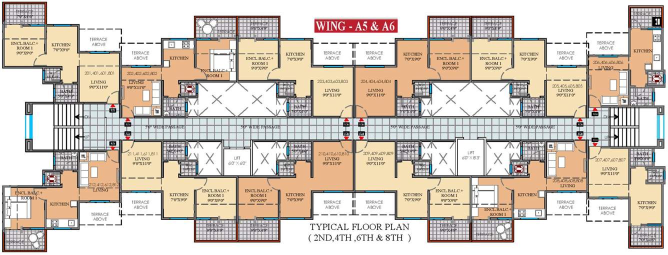 Images for Cluster Plan of Maple Aapla Ghar Urali Kanchan Lakeside Phase 1