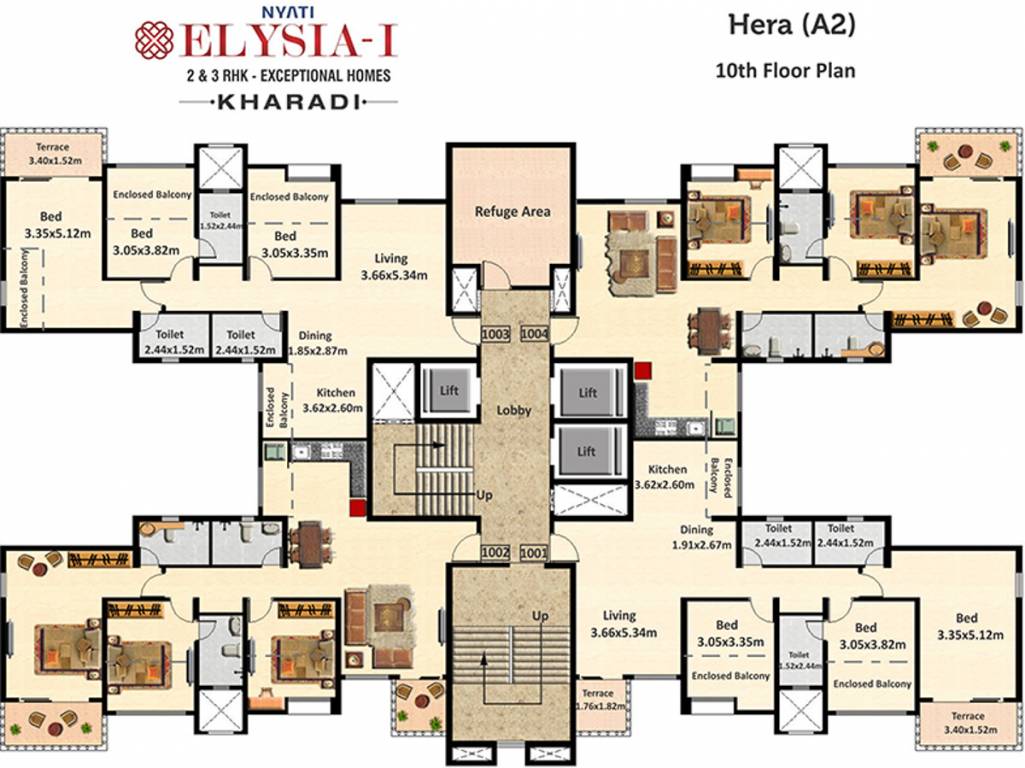 Images for Cluster Plan of Nyati Elysia I
