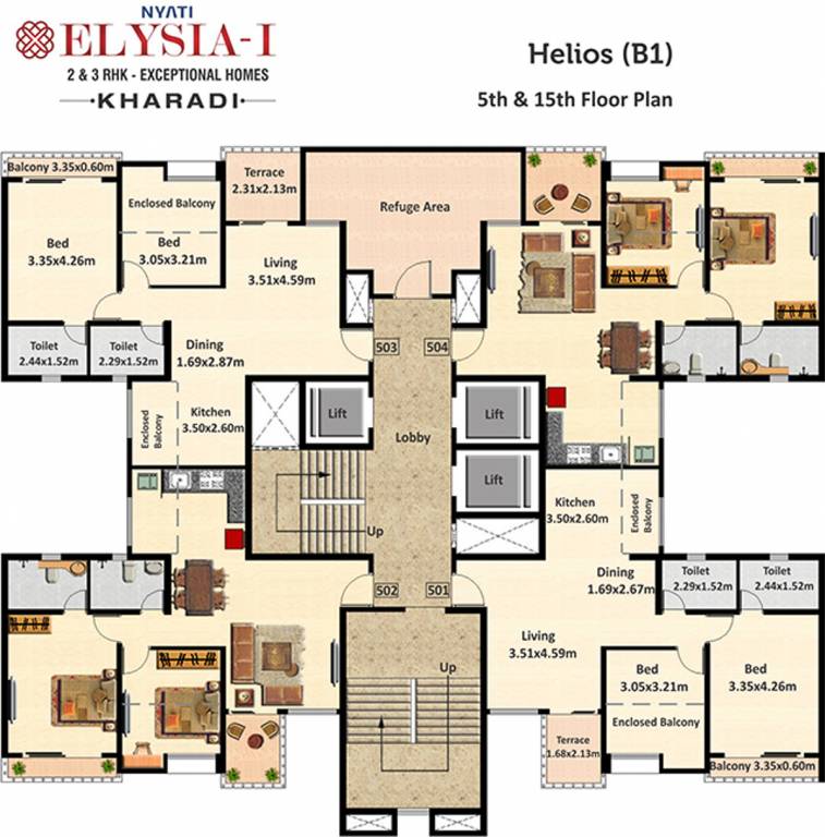 Images for Cluster Plan of Nyati Elysia I