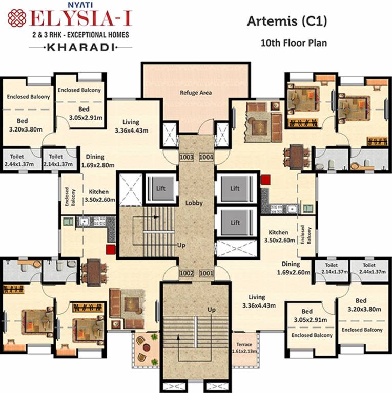 Images for Cluster Plan of Nyati Elysia I