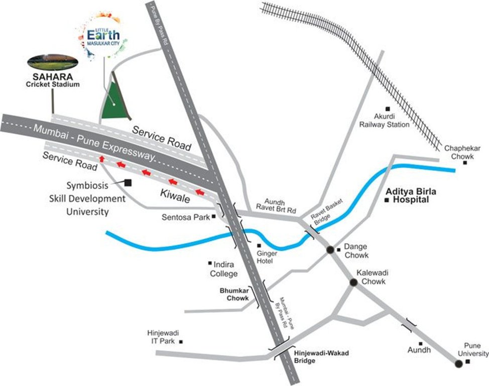 little earth masulkar city phase 2 Location Plan
