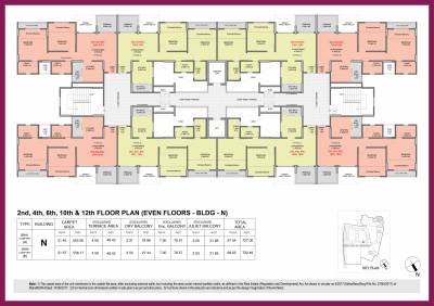  abhimaan-homes-phase-i N Cluster Plan
