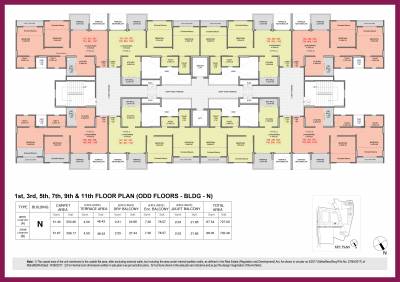  abhimaan-homes-phase-i N Cluster Plan