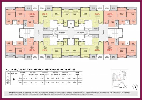  abhimaan-homes-phase-i N Cluster Plan