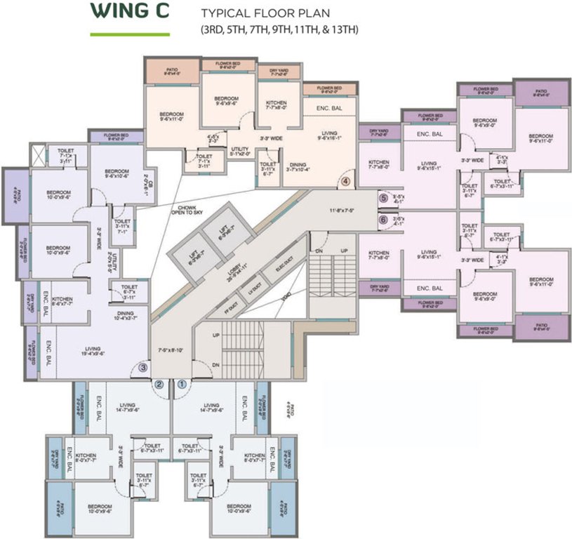 Images for Cluster Plan of Poonam Park View Phase I