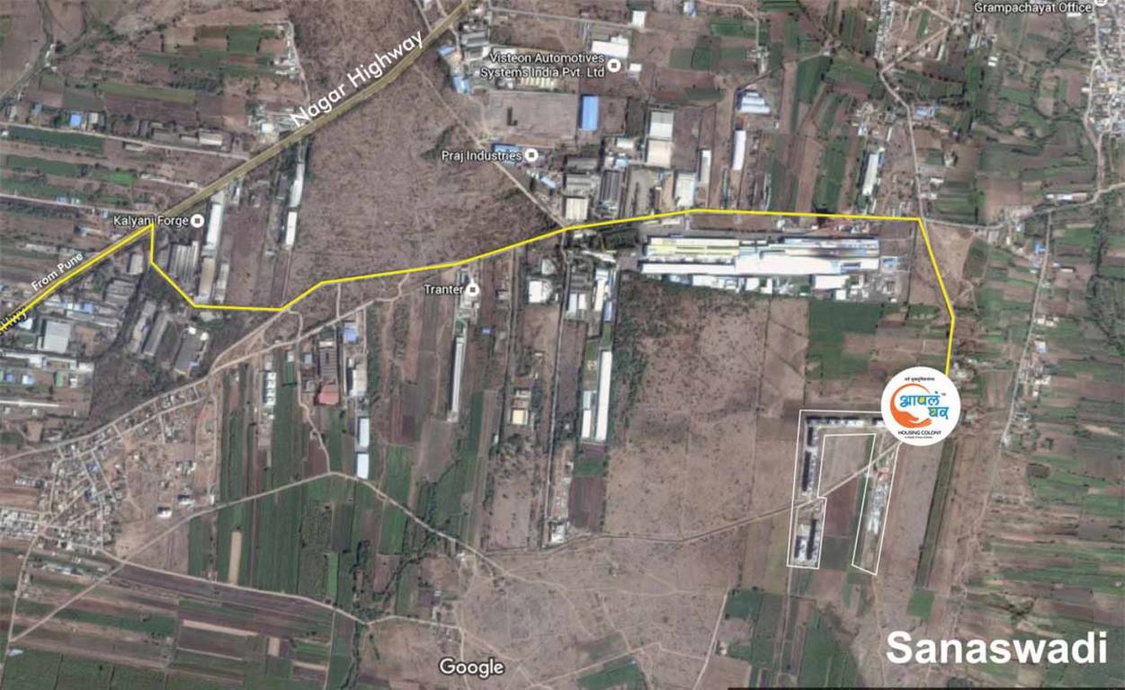 Images for Location Plan of Maple Aapla Ghar Sanaswadi Phase III 1