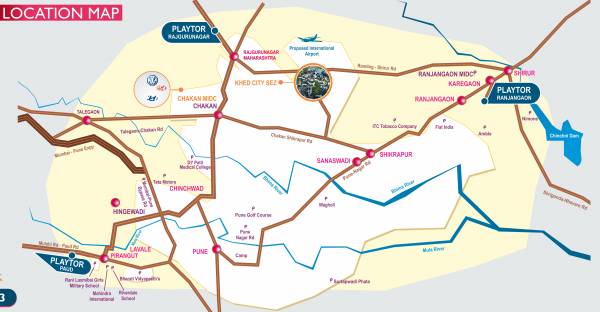  ranjangaon-phase-3 Location Plan