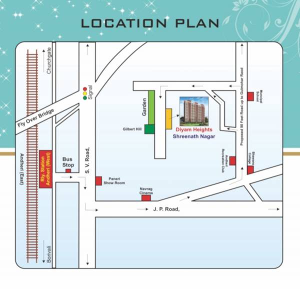  divyam-heights Location Plan