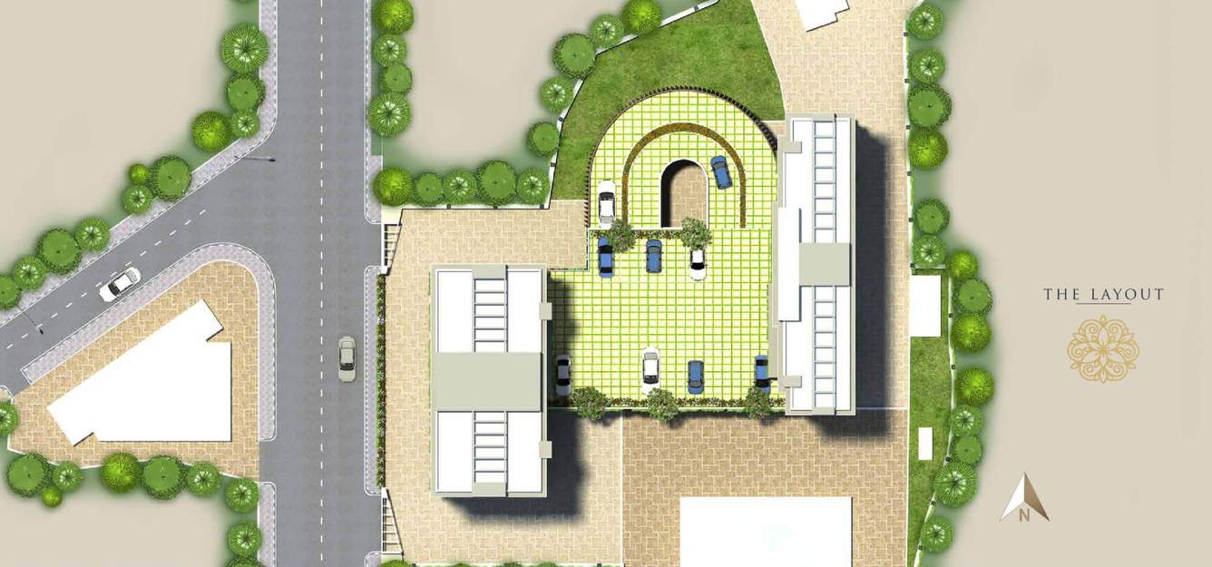 Images for Layout Plan of Dhaval Sunrise Orlem 2A Phase 1