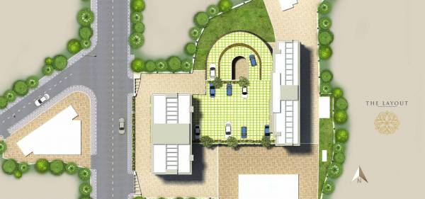 Images for Layout Plan of Dhaval Sunrise Orlem Building 4