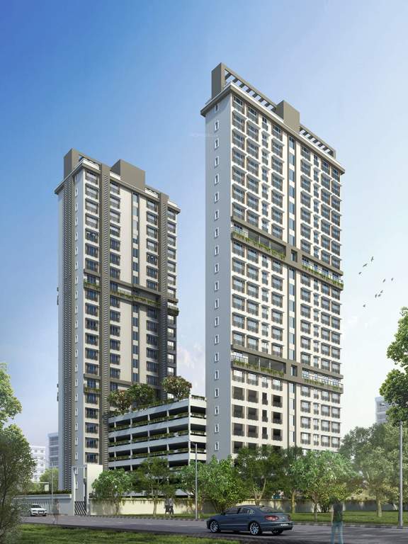Images for Elevation of Dhaval Sunrise Orlem Building 4