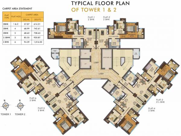 Images for Cluster Plan of ACME Oasis Tower 1