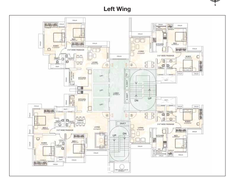  flying kites a wing right wing Neptune Flying Kites A Wing Right Wing Cluster Plan