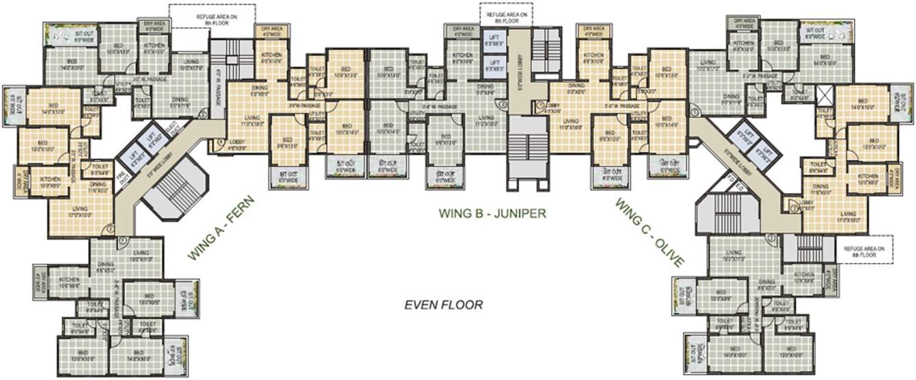 Images for Cluster Plan of Anmol City Two Phase 1