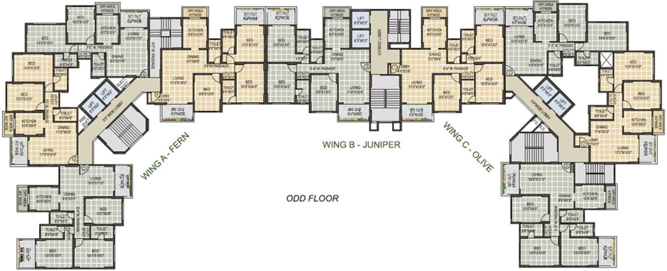 Images for Cluster Plan of Anmol City Two Phase 1