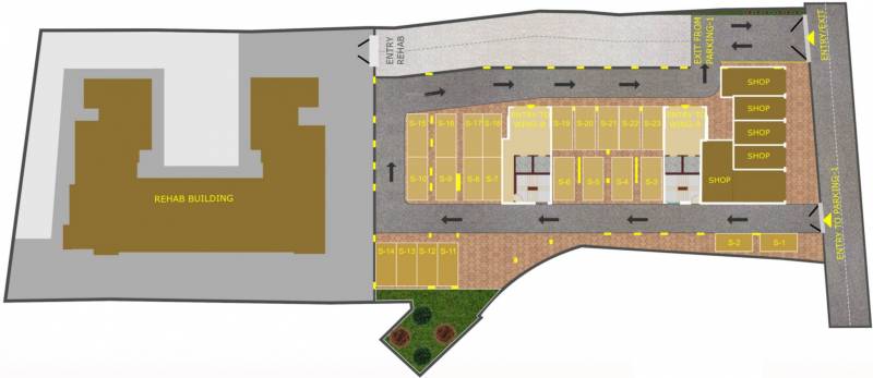 Images for Site Plan of Matoshree Pride Building 1