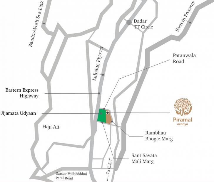 Images for Location Plan of Piramal Aranya Wing A