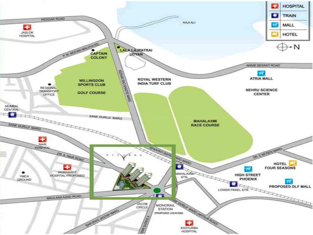 vivarea building 2 Location Plan