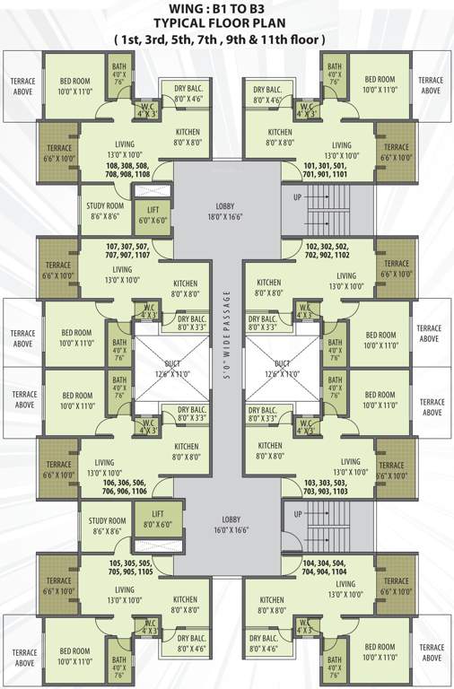 Images for Cluster Plan of Gemini Grandbay A5 A6 B3